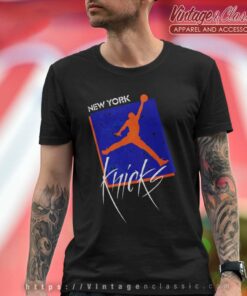 Jordan Max90 Nba New York Knicks T Shirt
