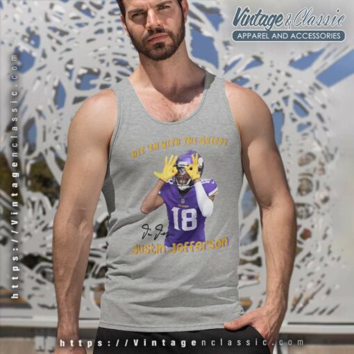 Justin Jefferson Griddy Dance Minnesota Vikings Shirt