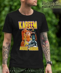 Kareem Abdul Jabbar Los Angeles Lakers T Shirt