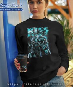 Kiss Blue Lightning Sweatshirt