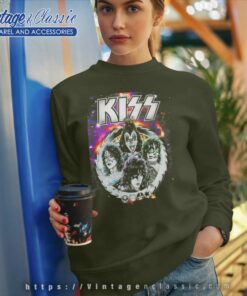 Kiss Galactic Portrait Sweatshirt