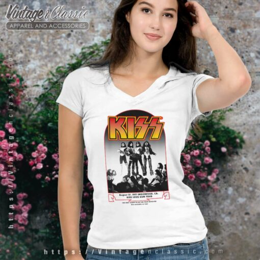 Kiss Inglewood 1977 Shirt