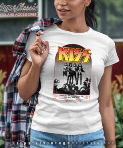 Kiss Inglewood 1977 Women TShirt
