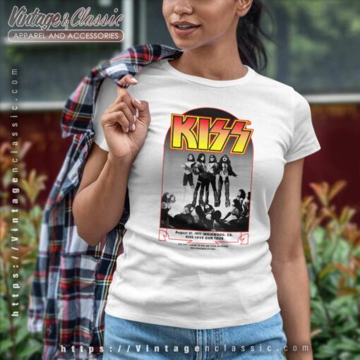 Kiss Inglewood 1977 Shirt