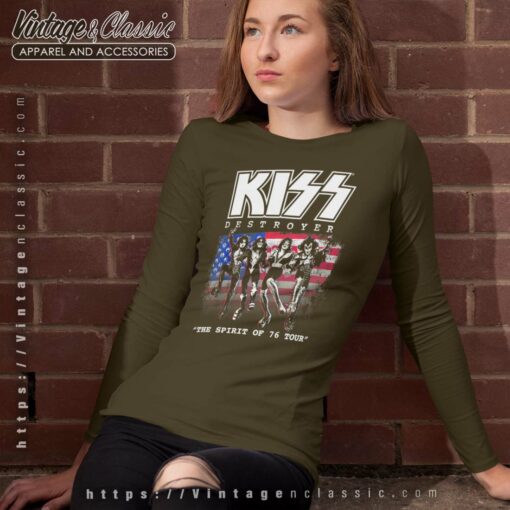 Kiss The Spirit Of 76 Shirt