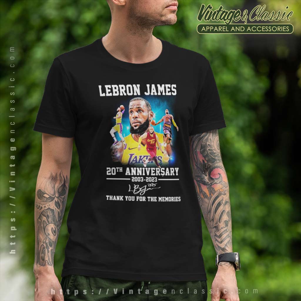LeBron James 6 Los Angeles Lakers Shirt - High-Quality Printed Brand