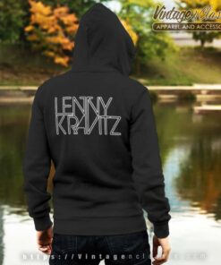 Lenny Kravitz Logo Backside Hoodie