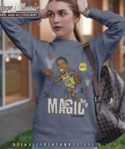 Magic Johnson La Lakers Caricature Sweatshirt