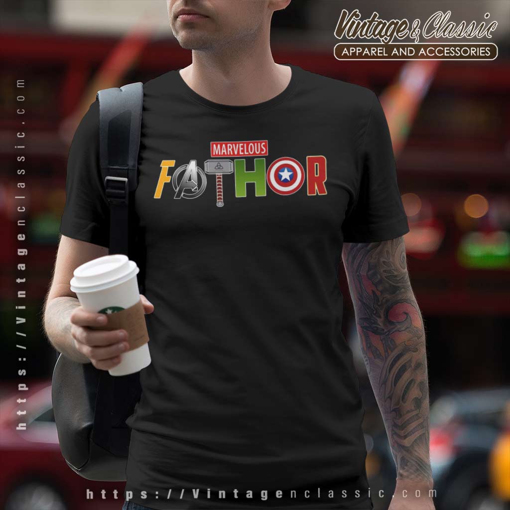 avengers fathor shirt