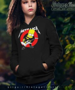 Metallica Bart Simpsons Hoodie