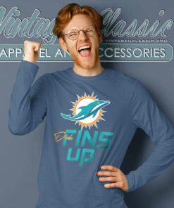 Miami Dolphins Fins Up Long Sleeve Tee
