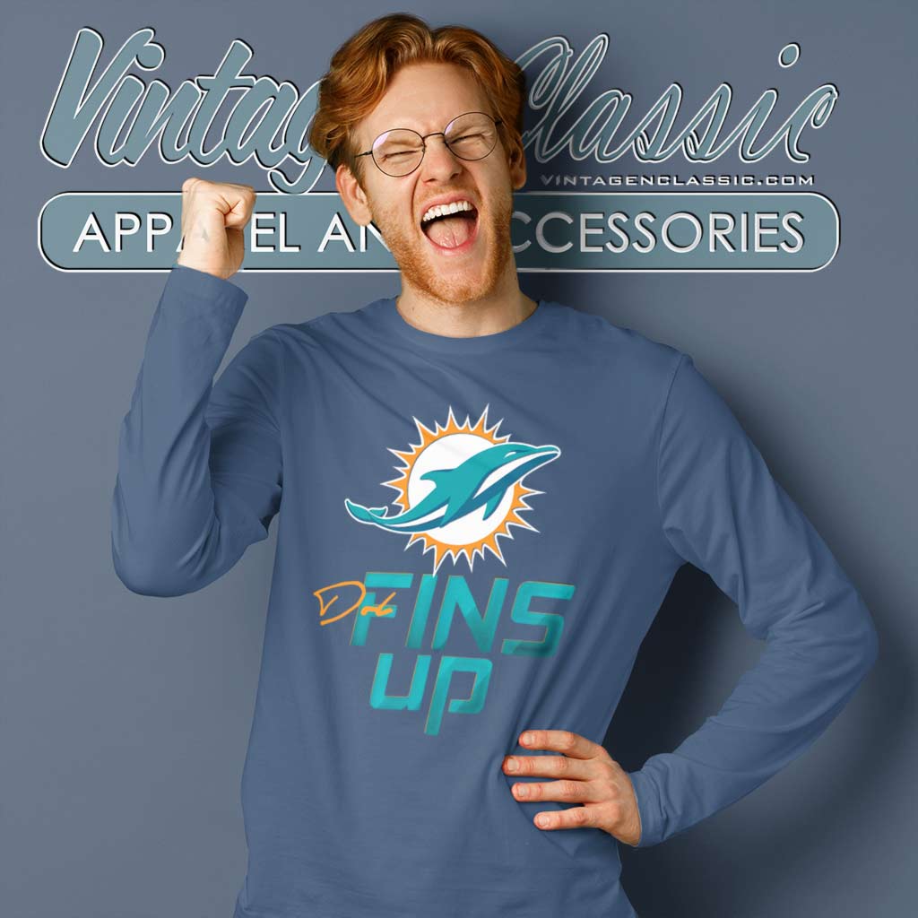 Miami Dolphins FINS UP Shirt – Birdhouse Design Studio, LLC