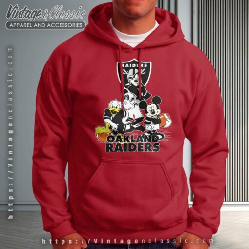 Mickey Mouse Donald Duck Raiders Shirt