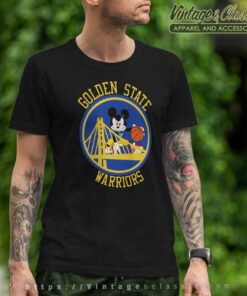 Mickey Mouse Golden State Warriors Shirt