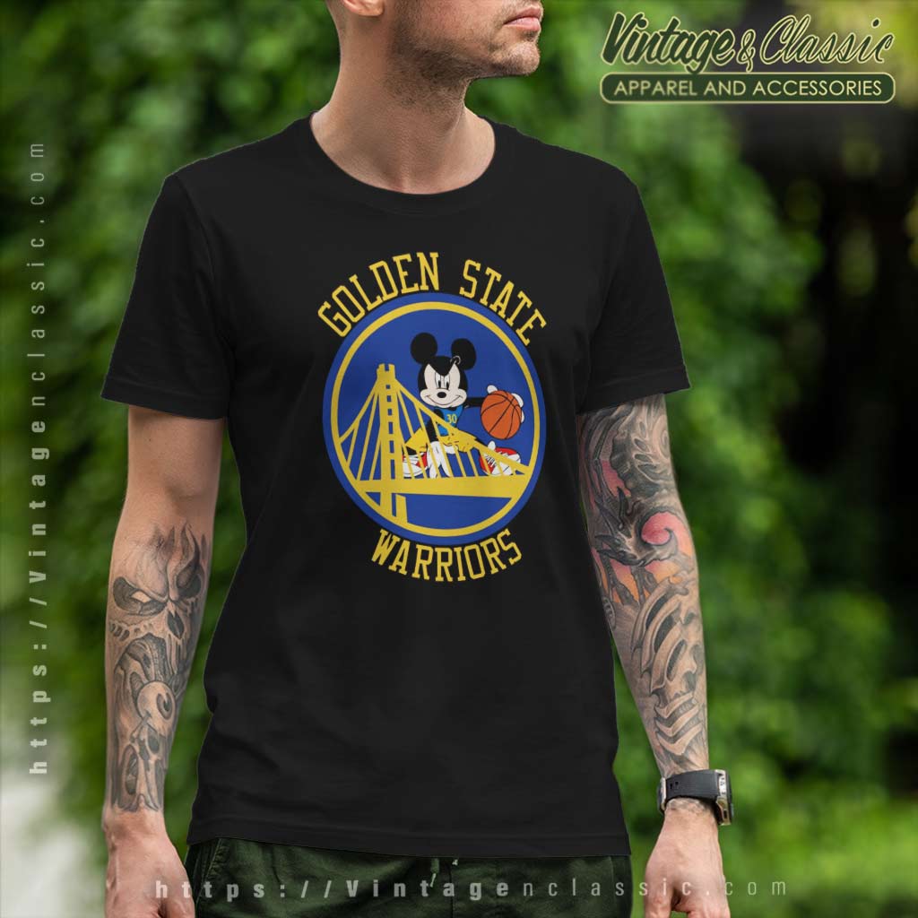 NBA Golden State Warriors Mickey Mouse Disney Basketball - Rookbrand