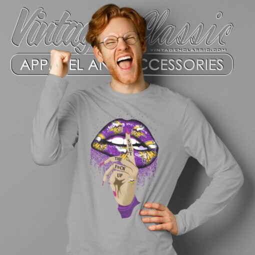 Minnesota Vikings Lip Shut The Fuck Up Shirt