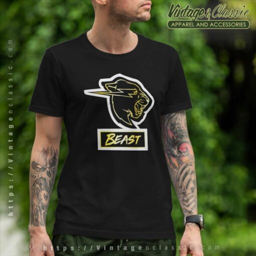 Mr Beast Gold And Beast Logo Shirt