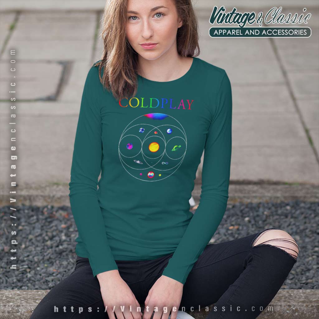 Coldplay Band 2023 Tour T-Shirt Music Of The Spheres World Sweatshirt  Concert Merch Hoodie - AnniversaryTrending