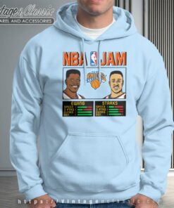 Nba Jam New York Knicks Nyc Basketball Nba Jam New York Knicks Nyc Basketball Hoodie