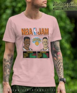 Nba Jam New York Knicks Nyc Basketball T Shirt