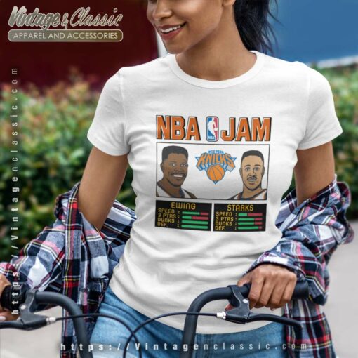 Nba Jam New York Knicks Nyc Basketball Shirt