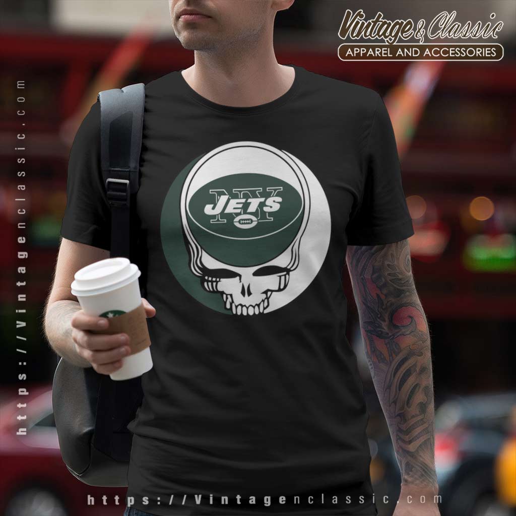 New York Jets Grateful Dead Steal Your Face Shirt - High-Quality Printed  Brand