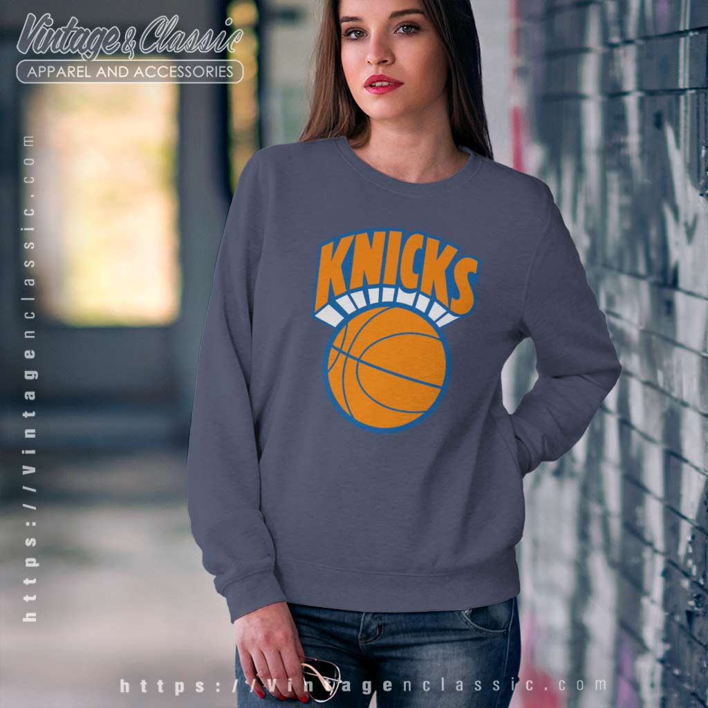 Vtg Mitchell & Ness New York Knicks Jersey Long Sleeve Size 3Xl/5Xl