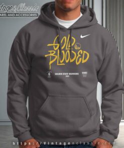 Nike Golden State Warriors Gold Blooded Hoodie
