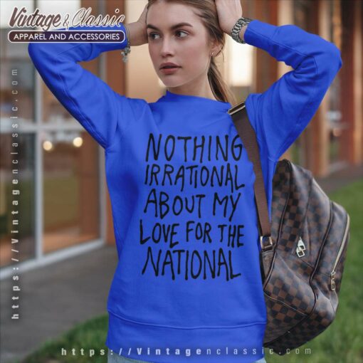 Nothing Irrational Shirt, The National Band Tour 2023 Shirt