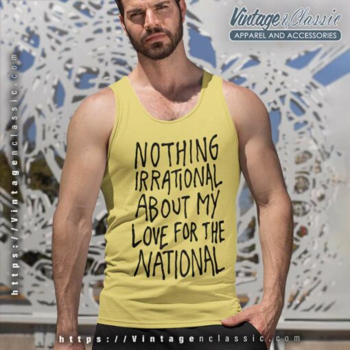 Nothing Irrational Shirt, The National Band Tour 2023 Shirt