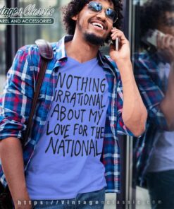 Nothing Irrational Shirt The National Band Tour 2023 V Neck TShirt