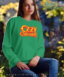 Ozzy Osbourne Horror Logo Sweatshirt