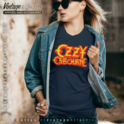 Ozzy Osbourne Horror Logo Shirt