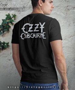 Ozzy Osbourne Logo Backsdie Shirt