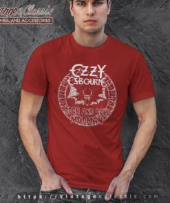 Ozzy Osbourne Rock Roll Madman Shirt
