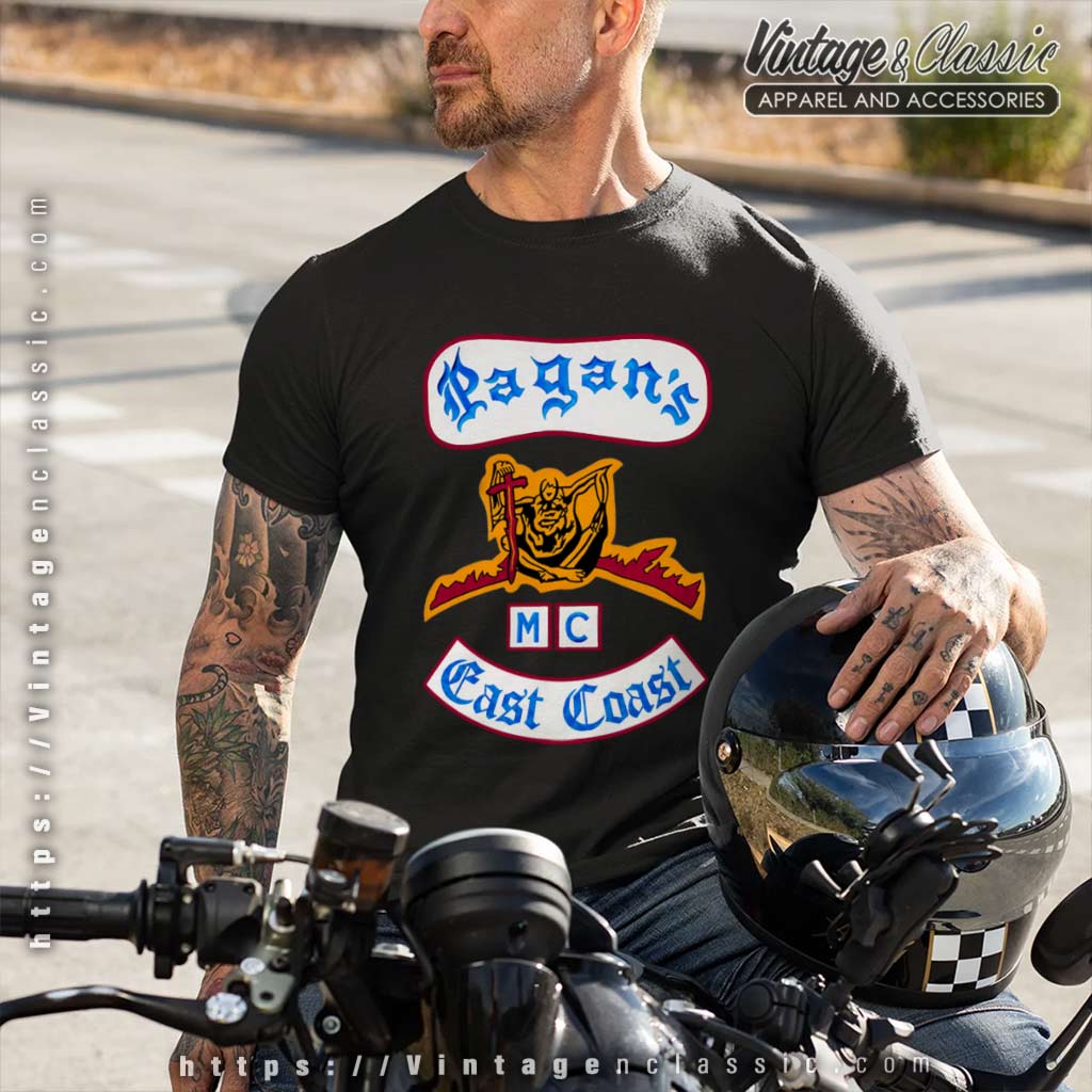 Pagans East Coast Shirt - High-Quality Printed Brand