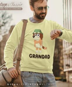 Papa Bluey Grandad Fathers Day Sweatshirt