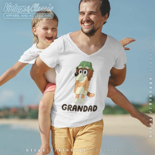 Papa Bluey Grandad, Fathers Day Shirt
