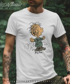 Peanuts Snoopy Pig Pen T Shirt