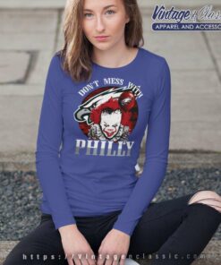 Pennywise Dont Mess With Philly Eagles Long Sleeve Tee