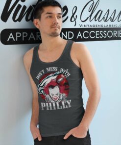 Pennywise Dont Mess With Philly Eagles Tank Top Racerback