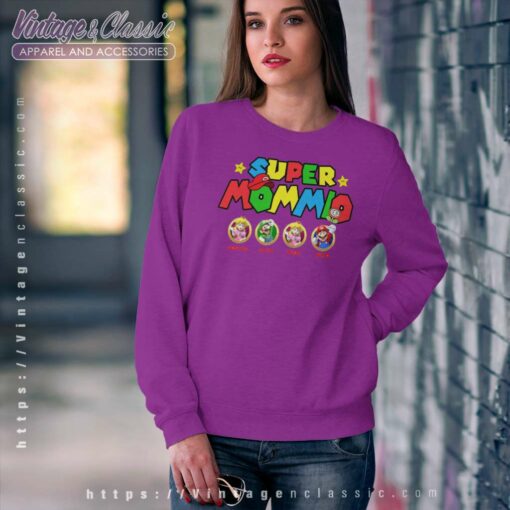 Personalized Super Mommio Mothers Day Shirt