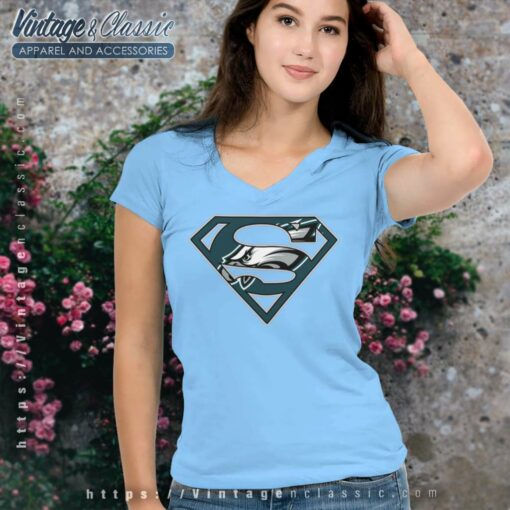 Philadelphia Eagles Superman Logo Shirt
