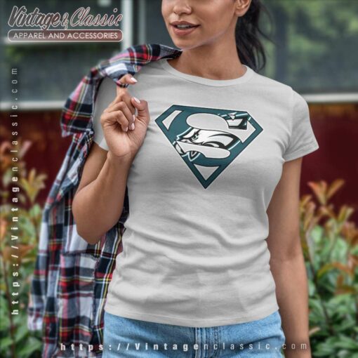 Philadelphia Eagles Superman Logo Shirt