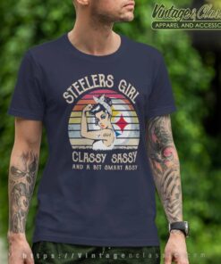 Pittsburgh Steelers Girl Classy Sassy T Shirt