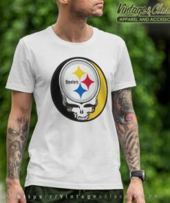 Pittsburgh Steelers Grateful Dead Steal Your Face T Shirt