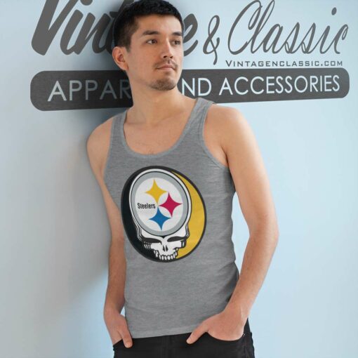 Pittsburgh Steelers Grateful Dead Steal Your Face Shirt