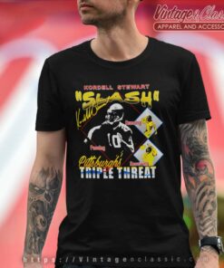 Pittsburgh Steelers Kordell Stewart Triple Threat T Shirt