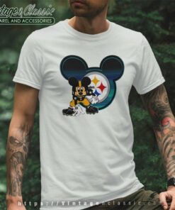 Pittsburgh Steelers Mickey Mouse T Shirt