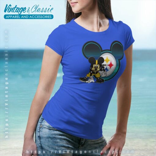 Pittsburgh Steelers Mickey Mouse Shirt